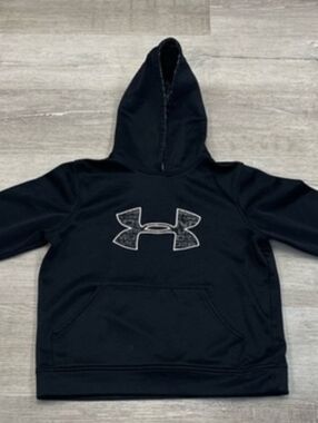 Boy’s Under Armour Black Kids' Hoodie With Matching Gray Pants